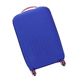POPETPOP Funda Elástica Protectora para Maletas de Viaje Azul Antidesgaste para Trolley Funda Lavable y Resistente Polvo para Equipaje Mediano