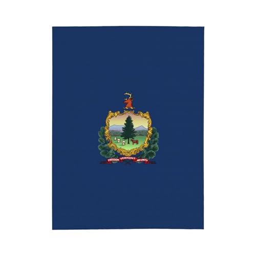 Couverture flanelle Vermont imprimée plaid doux pour lit et canapé - 3