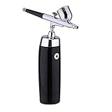 [Einfach zu transportieren und zu verwenden] Klein und exquisit, leicht zu transportieren, abnehmbare Sprühdose für die einfache Reinigung, Zeit und Mühe sparen, Geld sparen .0.3mm Nadeldüse, breites Spray, einfaches und genaues Spray; Zeitgebühr kann ungefähr 30 Minuten dauern, haltbar, tragbar und bequem zu bedienen