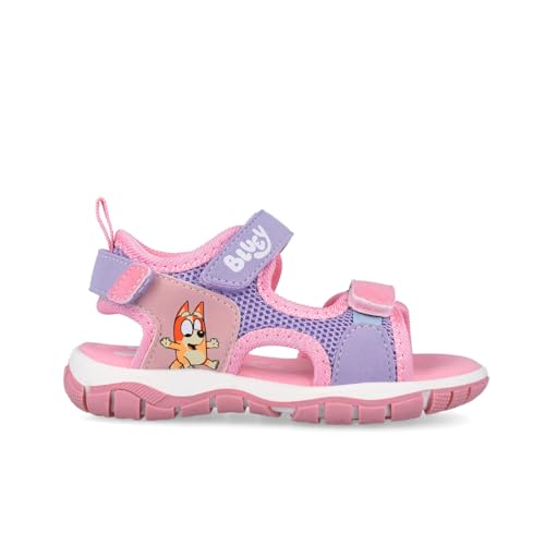 Sandales de sport roses Garvalín pour fille | Chaussures d'été confortables
