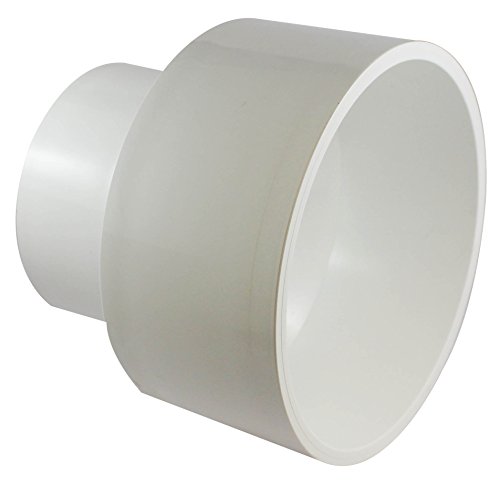 Canplas 193037 H x H PVC DWV Reduced coupling, 6