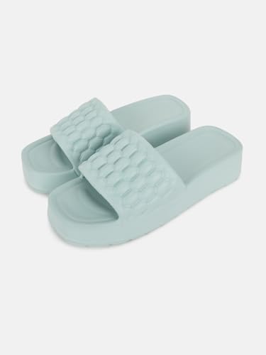Image of ORTHO JOY EVA Sliders For Women || Waterproof & Everyday Flip Flops for Ladies || Slippers with Cushion Foot Bed || Anti-slip sole || Sweat free || Super flexible