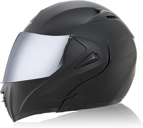 Casco modular de motocicleta para ciclomotor y conducción urbana en adultos