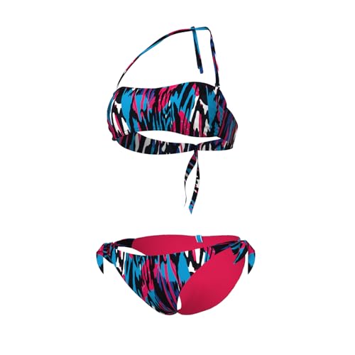 Arena Bikini Bandeau Mujer Water Print