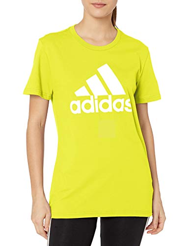 T-shirt adidas femme sport jaune XXS pour vos séances de fitness