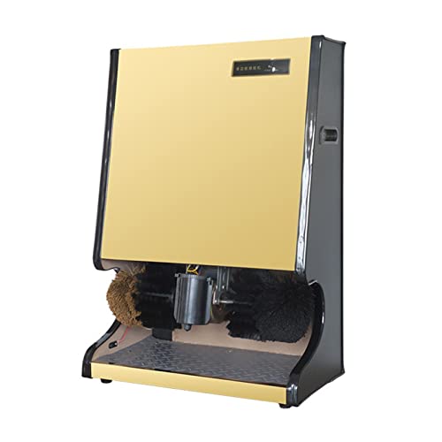 lucidatrice per Scarpe Lucidascarpe Verticale, lucidatrice per Scarpe a induzione Automatica con Combinazione Shh, Kit per la Pulizia delle Scarpe in Pelle, per Una Pulizia Facile e Silenzio