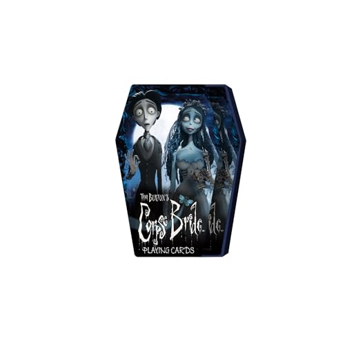Tim Burton's Corpse Bride Coffin Shaped Playing Cards, 2.8 x 4.3 - Image 2