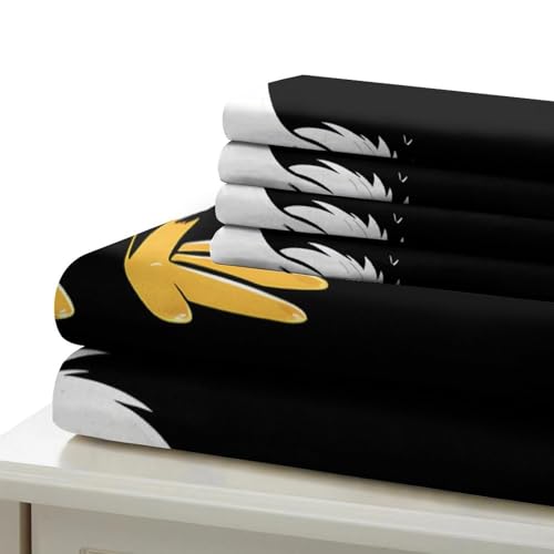 Housse de couette caneton 3D super douce parure lit haute qualité