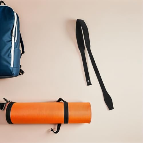 Lot de 4 sangles de ski et randonnée noires larges et étroites