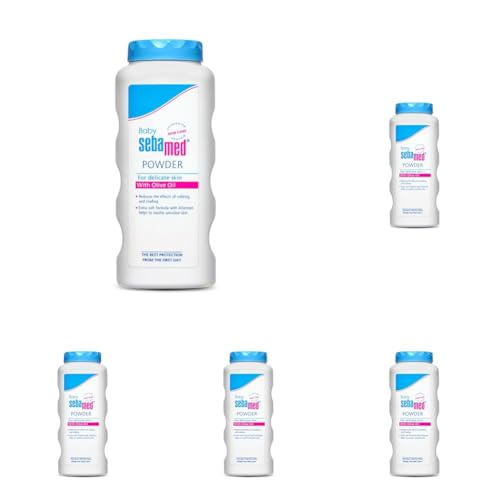 Image of Sebamed Baby Powder| Olive Oil, Allantoin|100 gm (Pack of 5)