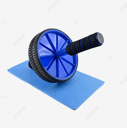 GYMFREAK 2-Wheel Roller/Ab Exercise Equipment/Abdominal Strength Trainer for Unisex Ab Exerciser (Multicolor)-picture-10
