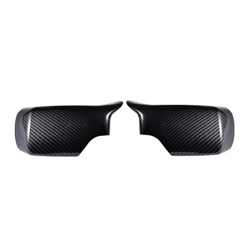 Boîtier de garniture de remplacement E46 E39 effet carbone coque rétroviseur anti-UV