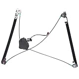 Front Left Driver Side Power Window Regulator with Motor Assembly for 1996-2000 Chrysler Town & Country Dodge Grand Caravan Plymouth Voyager