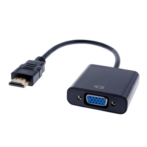 Conversor Adaptador De Vídeo Hdmi Para Vga Converso Vídeo