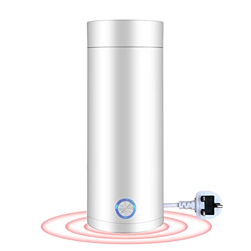 Tetera eléctrica portátil 400ml acero inoxidable 110V miniatura 1