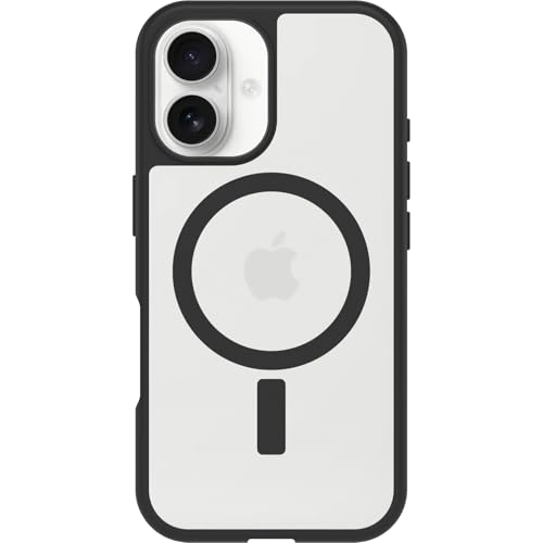 Image of OtterBox iPhone 16 Profile Series Magnet Case - Black Crystal - Ultra-Thin, Stylish Minimalist iPhone Case
