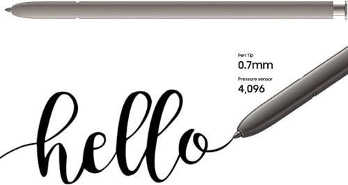 Galaxy S24 Ultra S Pen [WithBluetooth |4096 Pressure Sensor ] Replacement for Samsung Galaxy S24 Ultra 5G All Versions Touch Stylus Pen with 5xTips/Nibs (Gray) by SLQ - Image 5