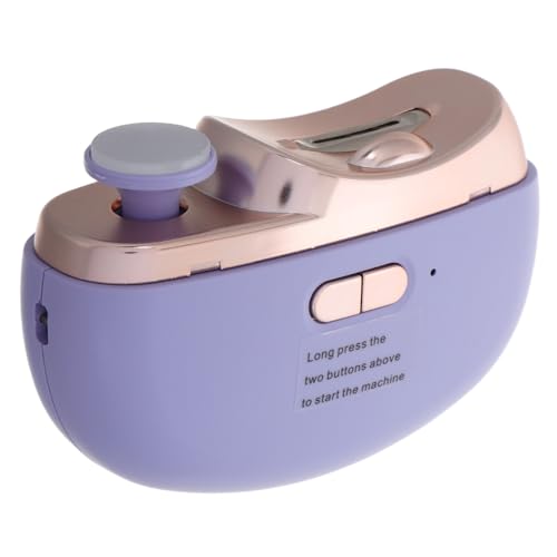 Coupe-ongles électrique avec lime intégrée pour éviter les blessures de manucure manuelle