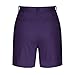 AQAYL Bermuda Shorts for Women High Waisted Twill Butt Lift Lightweight Stretch Casual Golf Shorts with Pockets Dark Blue