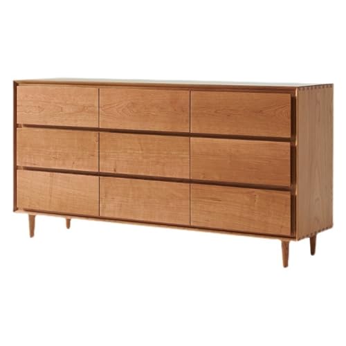 DTACBNEUZ Cómodas Cajonera de Madera Maciza, aparador de Almacenamiento for el hogar, Sala de Estar contra la Pared, Cubo de Almacenamiento Organizador de Almacenamiento