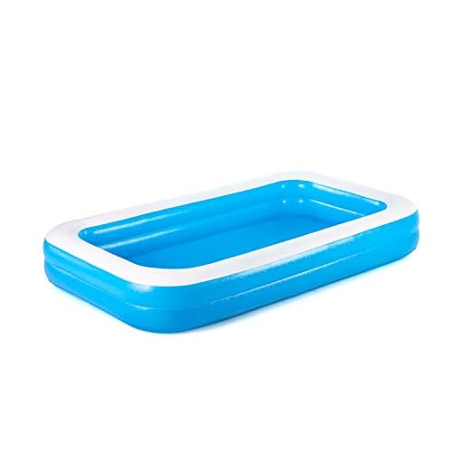 Bestway Piscina Familiar 54150 - Piscina Inflable - 305 X 183 X 46 Cm - Paredes Laterales Extra Anchas - 3+