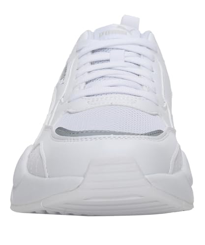 Image of PUMA Unisex-Adult X-RAY 2 Square, White White Gray Violet, 12 UK