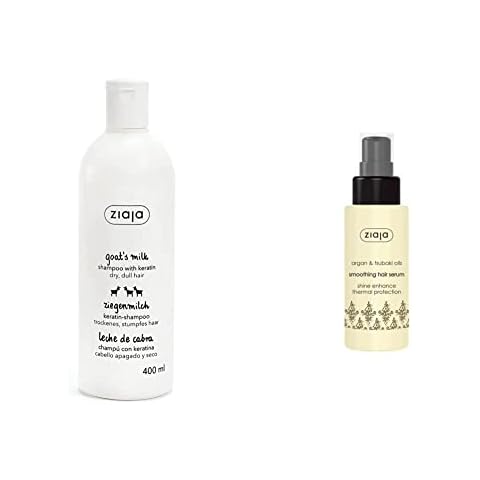 Champú de Leche de Cabra Ziaja 400ml y Serum Capilar 50ml Cover