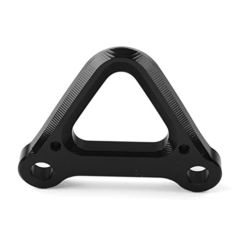 Zhisheng Motorcycle Rear Sub-Frame Racing Hooks Tie Down Holder, Black Aluminum for Yamaha YZF-R7 YZFR7