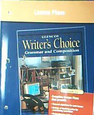 Hardcover Lesson Plans Writers Choice Grade 11 (Writer's Choice Grade 11) Book