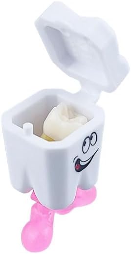 50pcs Tooth Storage Box, Plastic Multicolor Tooth Keepsake Box, Convenient Dental Keepsake Storage, Tooth Holder Suitable for All Ages