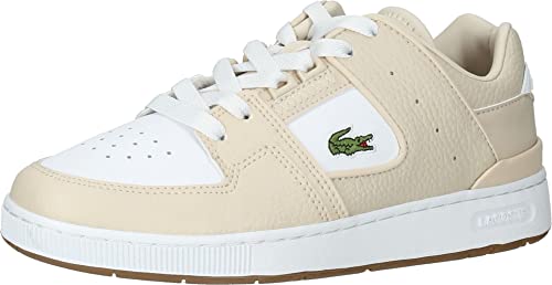 Lacoste Femme 45SFA0091 Court Sneakers, WHT/Gum, 39 EU