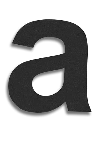 KTC-HOME Número de casa con recubrimiento en polvo, Arial, 20 cm, negro intenso, RAL 9005, resistente a la intemperie y fácil de limpiar, número de casa, varios números de casa, negro,