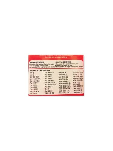 Catálogo para Comprar On-line Filtro para aspiradora koblenz los 10 mejores. 11