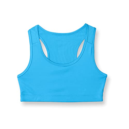 Champion Big, Stretchy, Racerback Sports Bra For Girls, New Palatinate Blue, 7/8 #TOP21