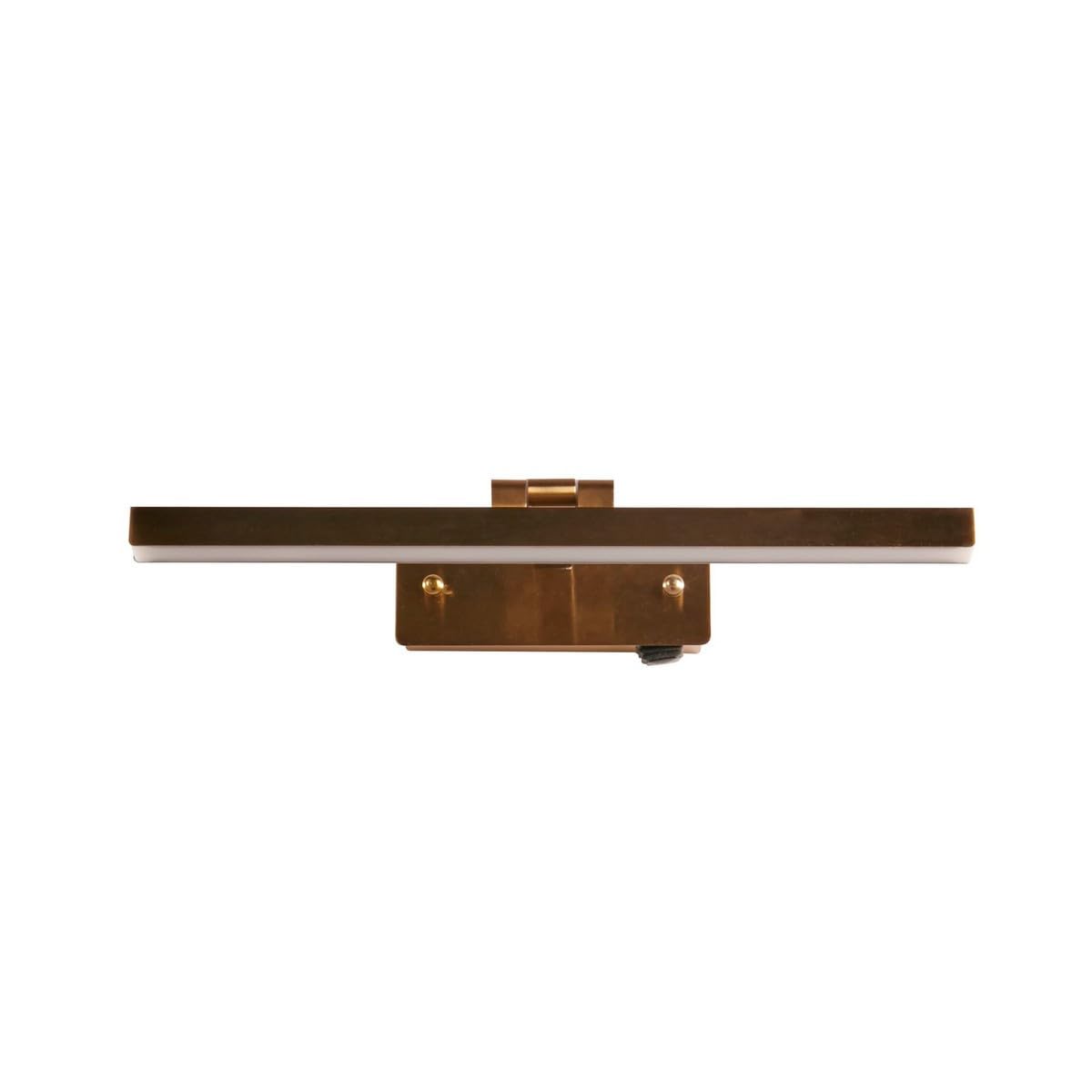 Searchlight Corfu Lámpara para cuadros de 40 cm, metal de latón satinado