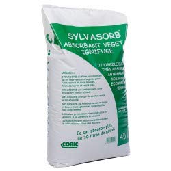 Absorbant végétal agréé dde - sac 45L