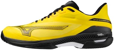 シューズ(男性用) Mizuno WAVE EXCEED 4Z WIDE AC 28.0 Mizuno Tênis masculino Wave Exceed Court Ac, Amarelo-preto