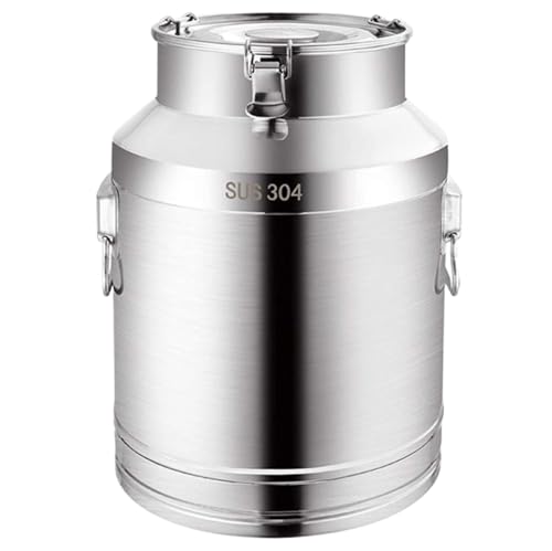 Bidon de transport de lait en acier inoxydable 304 de 58L pour conservation
