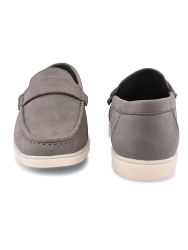 Image of Prolific Men's Slip-On Super Cushioned Loafer Shoes|Stylish & Comfortable with Soft Cushioned Insole