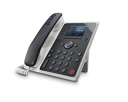 Téléphone IP Poly Edge E220 avec écran couleur et touches de ligne programmables