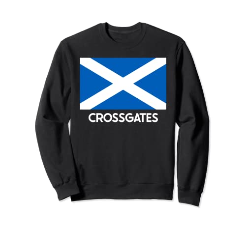 Crossgates Scotland Scottish Flag Banner O Scotland Sudadera