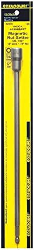 Eazypower 32819 7/16 in. x 12 in. Magnetic Nut Setter with 1/4 in. Hex Power Groove