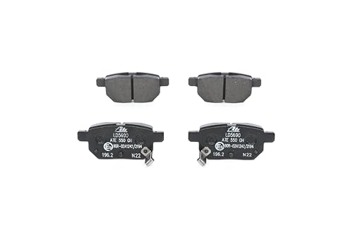 Jeu de garnitures de frein ATE pour frein à disque 13.0470-5690.2 compatible Toyota