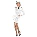 fun shack Boat Captain Costume for Women, Navy Sailor Outfit, Nautical Captain Attire, Perfect for Parties and Events, X-Large