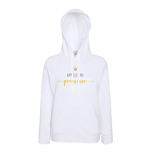 Sweat à capuche Appelle Moi Princesse pour fille et enfant