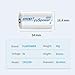 Fuspower CR123A Batteries CR17345 3V 1500mAh Lithium Battery CR17335 DL123A CR123 Batteries for Intensity Flashlight and Security Device (2pcs)