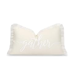 Neutral Tan Gather 12"x20"