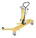 Vestil PSDT Steel Pallet Straddling Drum Truck 46 In. Long x 32 In. Wide x 47 In. Height 550 Lb. Capacity Yellow