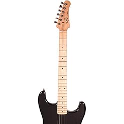 Rise by Sawtooth ST-RISE-ST-BLK-KIT-1 Pack guitare électrique Noir - Les Beatles, Paul McCartney, John Lennon, RIngo Starr, George Harrison Rise by Sawtooth ST-RISE-ST-BLK-KIT-1 Pack guitare électrique Noir – Image 4
