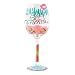 Lolita Best Friends Always Artisan Painted Wine Glass Gift